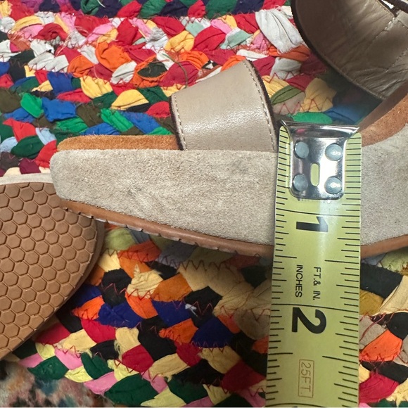 Donald J.Pliner Sport-i-Que Kerry Natural leather Wedge Women's Sandals Size 8 - Picture 5 of 14